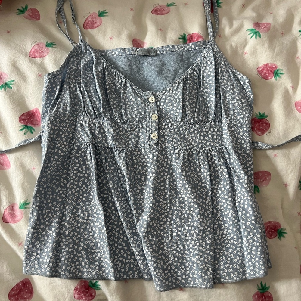 Brandy Melville tie back tank top